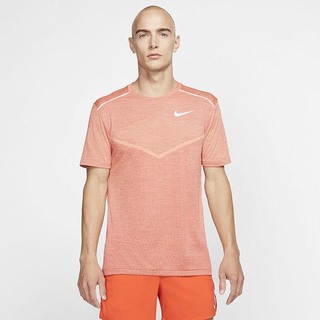 Top Nike TechKnit Ultra Maneca Scurta Running Barbati Rosii Deschis Portocalii | ACIK-97510